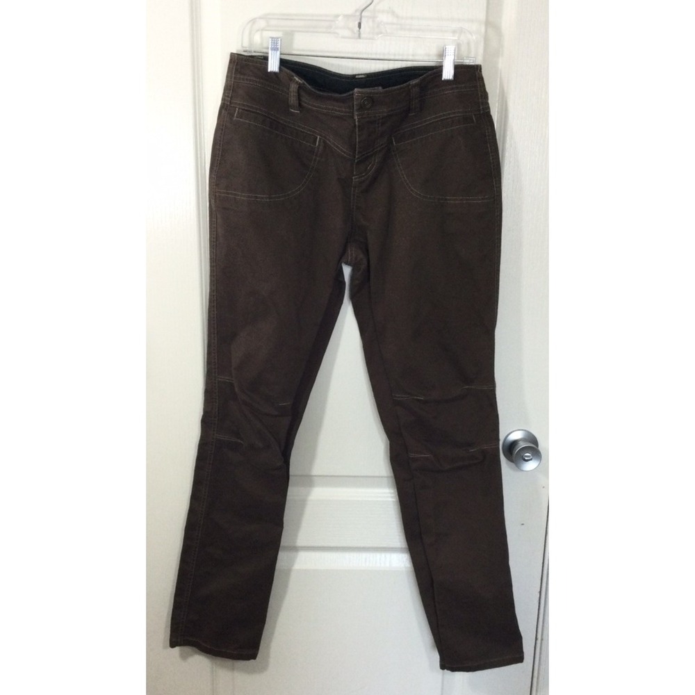 Kuhl Pants Womens 10 Brown Hiking‎ Camp Climb Gorpcore Outdoor Casual Knee